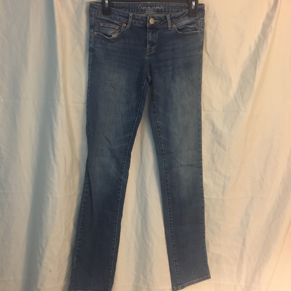 Straight cut jeans